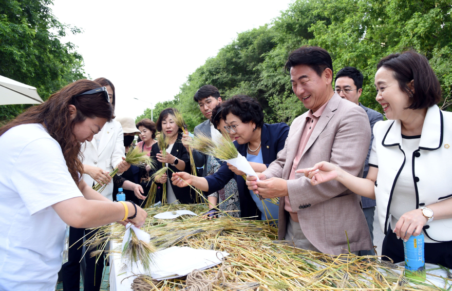 2.시민소통과(물길‧숲길‧꽃길이 연결된 의정부)1-중랑천 청보리길 걸어보리 축제.JPG