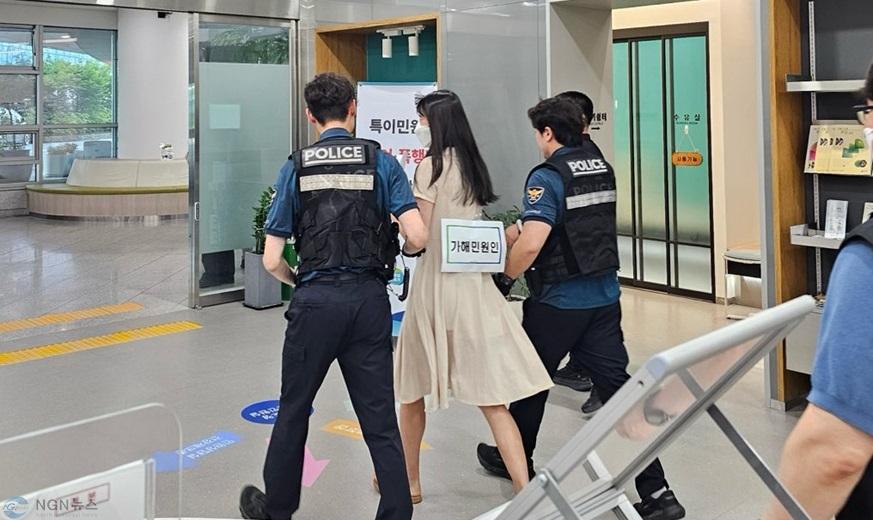 민원인 위법행위 모의훈련 사진.jpg
