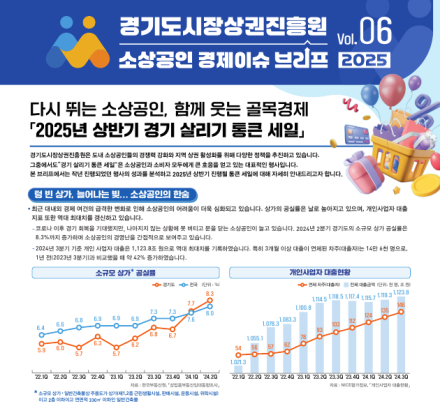 경상원, 소상공인 경제 이슈 브리프 VOL.06 발간 「매출 오르고 재방문 늘고… ‘경기 살리기 통큰 세일’ 6월 다시 시작된다」