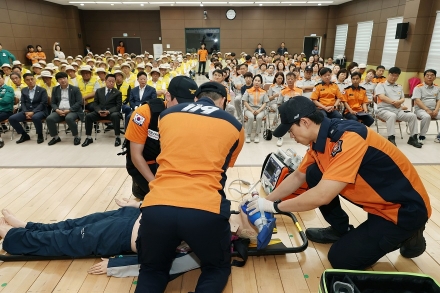 가평군, 물놀이 안전 발대식… 여름철 사고예방 총력