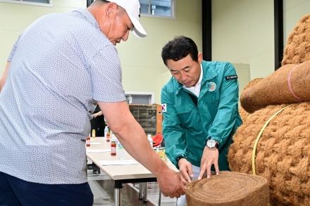 포천시, 적극행정으로 기업 애로 해소 앞장… 관내 장애인기업 '더 파랑' 방문