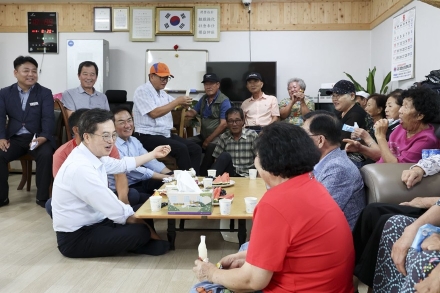 김동연, 민생경제 현장투어 첫 일정. 평택 방문 이모저모