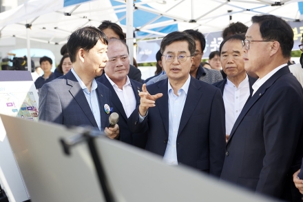 김동연, 양주 ‘혁신형 공공의료원’ 건설현장 찾아