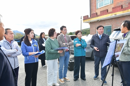 포천시의회, 제188회 임시회 회기 중 주요사업장 답사