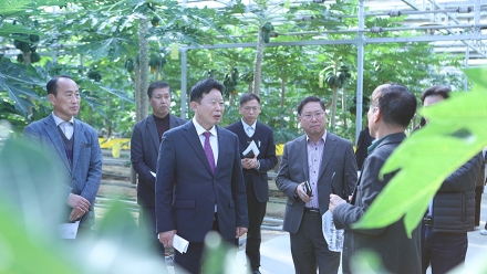 서태원 가평군수, 포천 ‘선우팜’ 현장 방문…농업 혁신 해법 모색