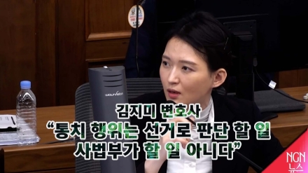 김지미 변호사 "통치 행위는 선거로 판단 할 일, 사법부가 할 일 아니다"
