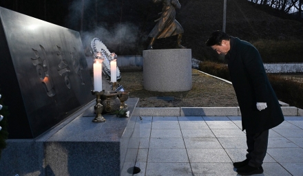 의정부시, 2026년 병오년 신년 현충탑 참배