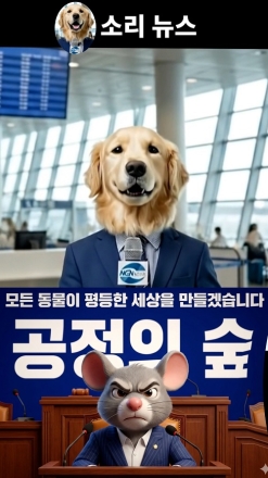 犬소리 뉴스 "수사는 제자리, 권력의 누구와 친하는냐에 따라 평등할 뿐.."