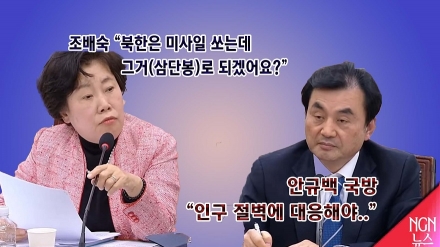 안규백 국방장관 "대체 장비(삼단봉)로 인구 감소에 대응?"