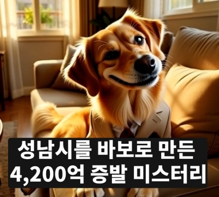 성남시를 바보로 만든 4,200억 증발 미스터리