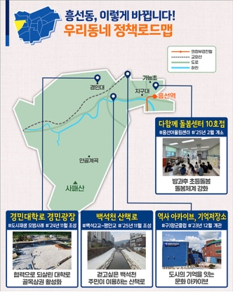 의정부시, 우리동네 정책로드맵 ‘흥선동편’