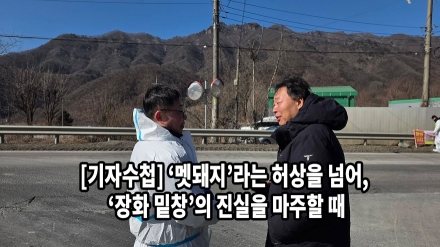 [기자수첩] ‘멧돼지’라는 허상을 넘어, ‘장화 밑창’의 진실을 마주할 때