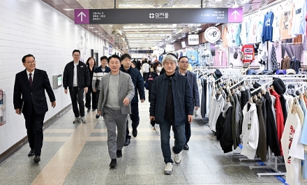 의정부시, 행복로‧지하도상가 상권 현장‘로드체킹’