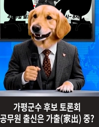 가평군수 후보 토론회, 공무원 출신은 가출(家出) 중