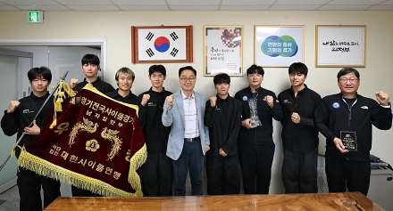 의정부시, 눈부신 활약 펼친 의정부시청 사이클팀 격려