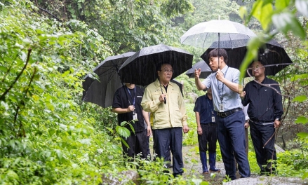 김덕현 연천군수, 산사태 취약지역 긴급 점검 “재난 대비 철저”