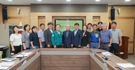 포천시의회, (사)전국한우협회 포천시지부 및 포천시낙농연합회와의 간담회 개최