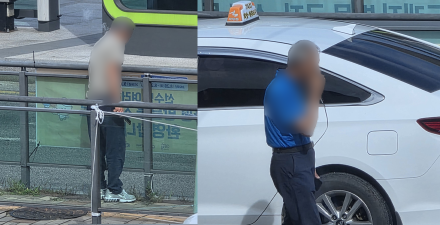 “기사님, 여기서 이러시면 안 됩니다”…일부 기사들 가평역 택시승강장서 버젓이 흡연