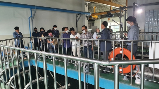 가평군수직 인수위, 주요사업장 현장 방문 “현장에서 답을 찾다.”