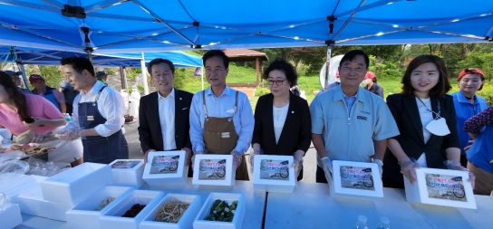 운악광장에서 빛난 포천시 나눔문화...2022 여름나기 삼계탕 나눔행사