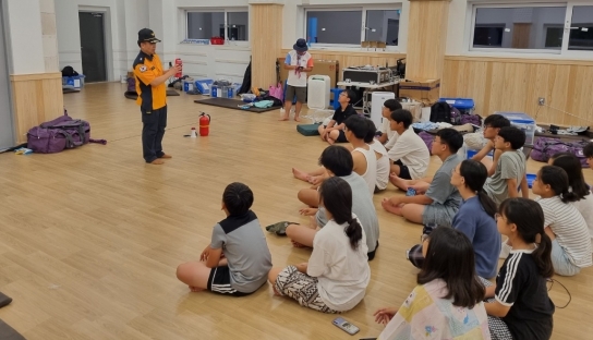 가평소방서, 설악면 잼버리 숙소 소방력 근접배치