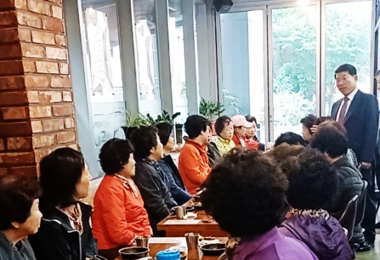 구리시 수택3동, 경로당 임원진 소통 간담회 실시
