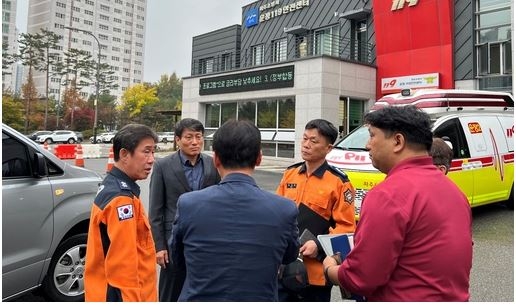 소방청-북부소방재난본부, 광역 긴급차량 우선신호시스템 합동 현장점검
