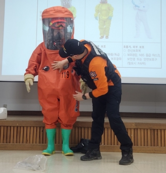 구리시, 생물테러 대비 초동대응 소규모 훈련 실시