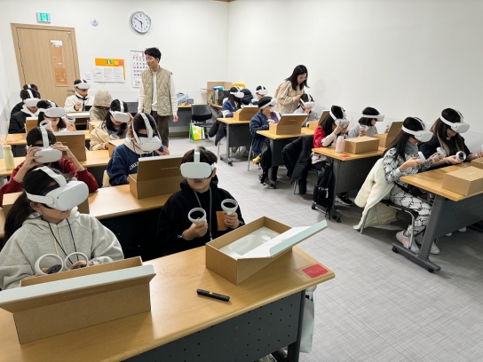 포천시청소년교육문화센터 청소년방과후아카데미, 디지털 기후 활동 ‘VR로 만나는 기후 변화’ 수업 진행