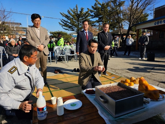 관인면, 자율방범대 순찰차량 무사고 안전 기원제 개최