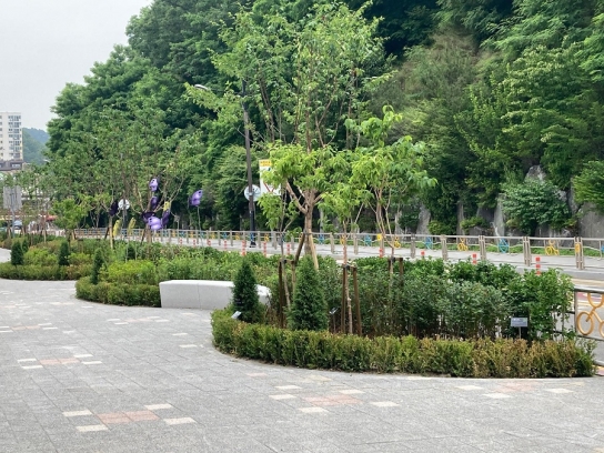 경기도, 471억 투입. 연천군 가로숲길 등 도시숲 181곳 조성