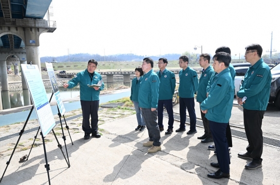 백경현 구리시장, 여름철 자연재난 대비 인명피해 우려지역 현장점검