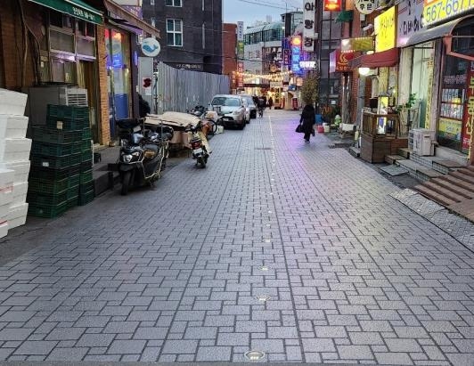 구리시상권활성화재단, 구리전통시장 보행로 환경 개선 공사 완료