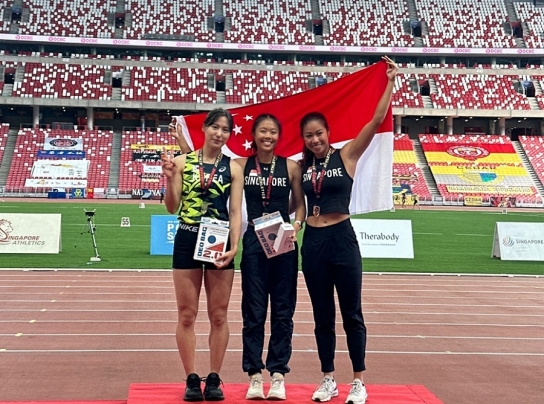 가평군청 육상팀, 제84회 싱가포르오픈육상선수권대회  김소은 200m 1위, 100m 2위 입상