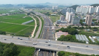 경기경제자유구역 포승(BIX)지구 진입도로 개통