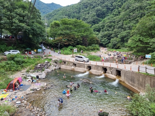 경기도, 가평 연인산도립공원, 여름철 물놀이 인명사고 제로화 도전