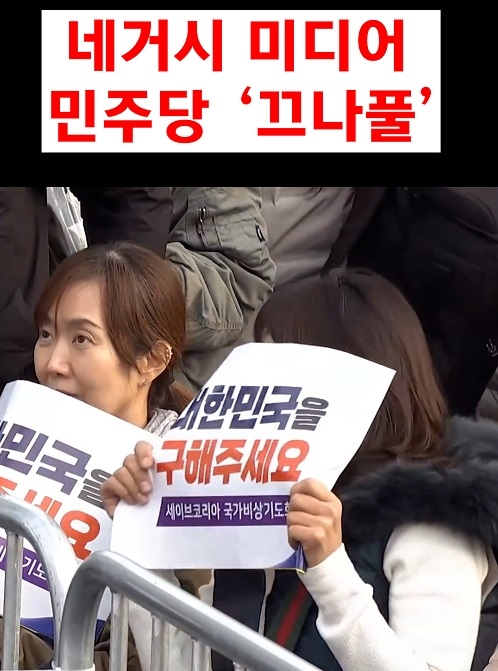 네거시 미디어 민주당 '끄나풀'