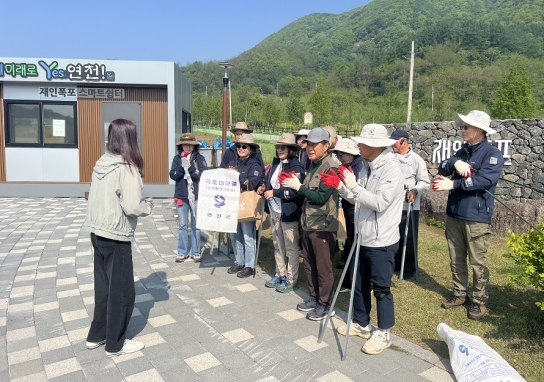 연천군, 한탄강 주상절리길 리본 달기 행사 성료